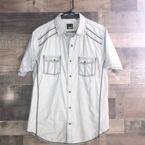 Various Artists Short Sleeve Button Down